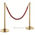 Hotel and Bank Lobby Stainless Steel Crowd Railing Stand